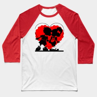 Love Couple Baseball T-Shirt